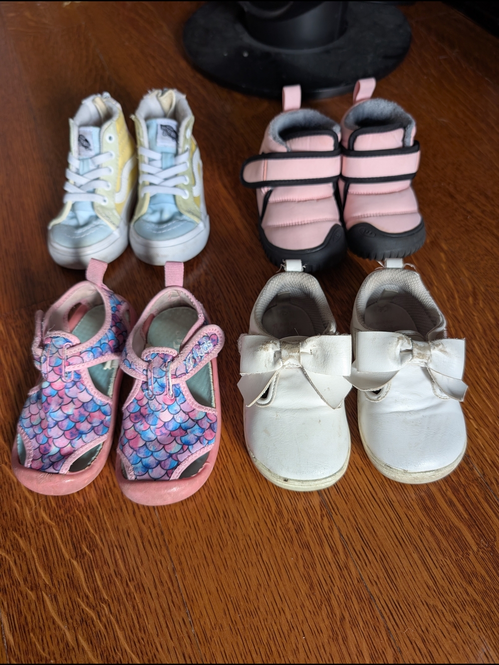 Shoe Lot Toddler Girl Size 6 Assorted Vans Stride Rite Waterproof Winter Boots